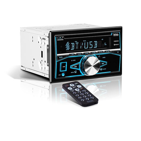 BOSS Audio Systems BOSS Audio 850BRGB Car Stereo: Bluetooth, USB, CD Player & Multi-Color Illumination - Perfect Double Din Head Unit - View 2 of 7