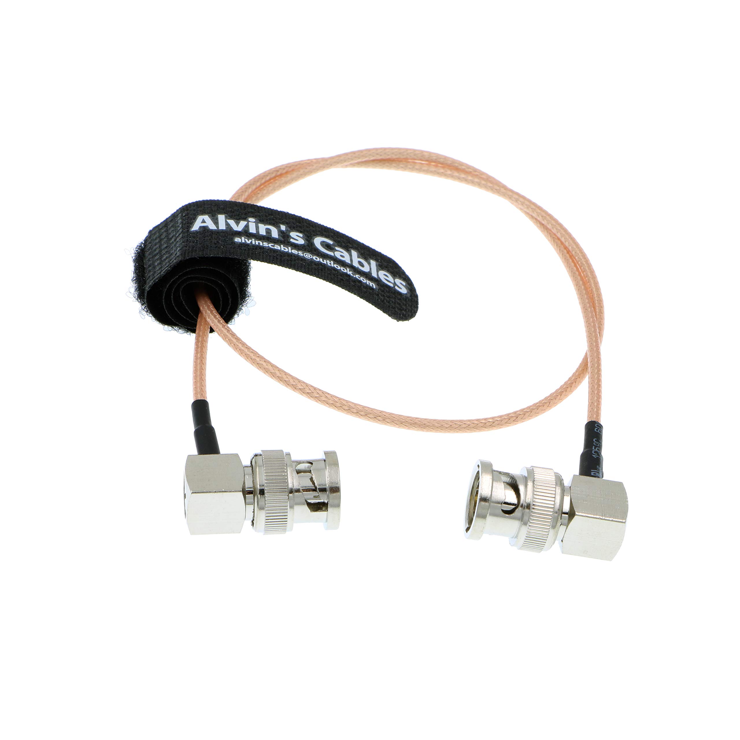 RG179 Coax BNC Right Angle Male to Male Cable for Blackmagic BMCC Video Camera - View 2 of 6