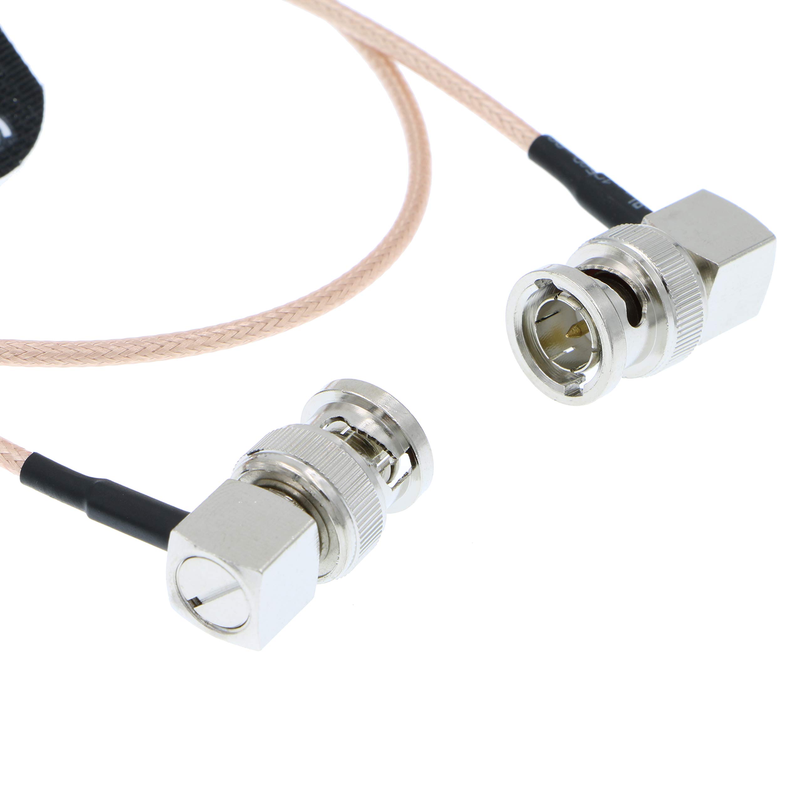 RG179 Coax BNC Right Angle Male to Male Cable for Blackmagic BMCC Video Camera - View 3 of 6