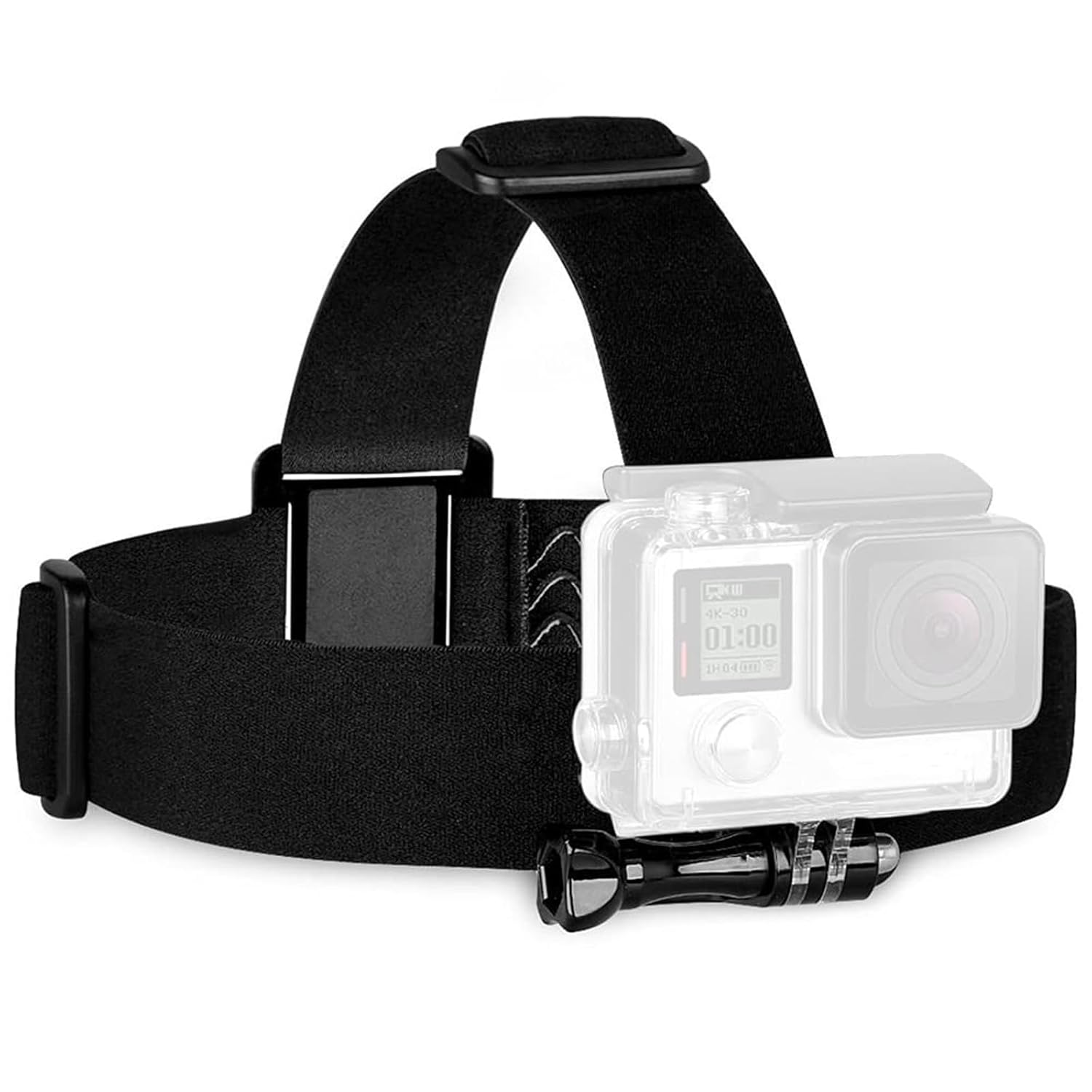 VVHOOY Head Strap Mount for GoPro Hero 13 12 11 10 9 8 and AKASO EK7000 Brave 4 5 6 7 LE V50X and Other Action Cameras Elastic Flexible Design