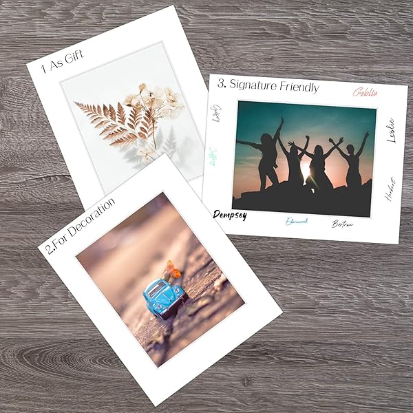 Golden State Art Golden State Art 10-Pack White Pre-Cut 16x20 Picture Mats for 11x14 Photos - Acid-Free, Bevel Cut, Includes Backing Boards & Bags - View 5 of 8