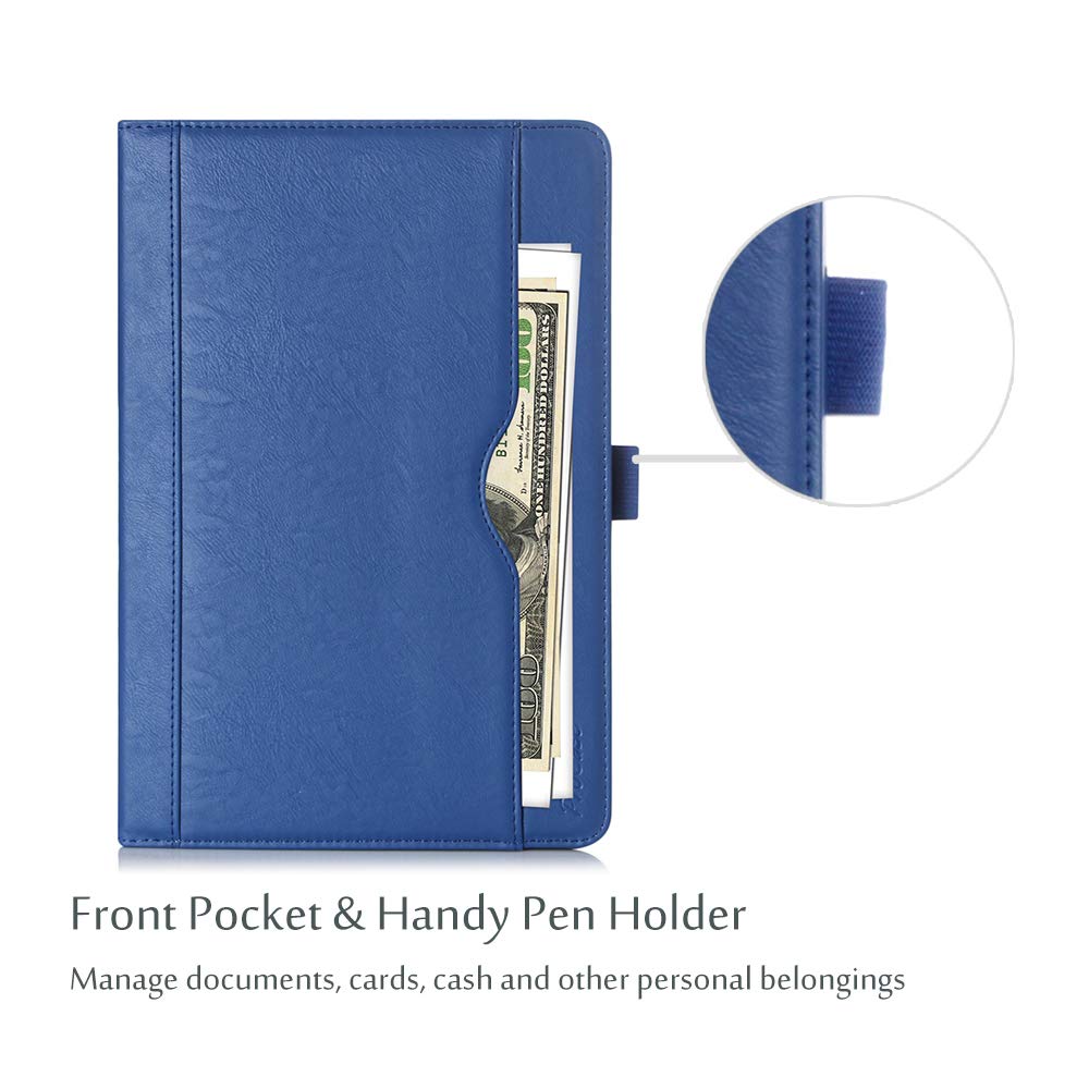 ProCase ProCase Leather Case for Galaxy Tab A 10.1 2016 Stand Folio Cover with Card Pocket Multiple Viewing Angles Navy - View 6 of 8