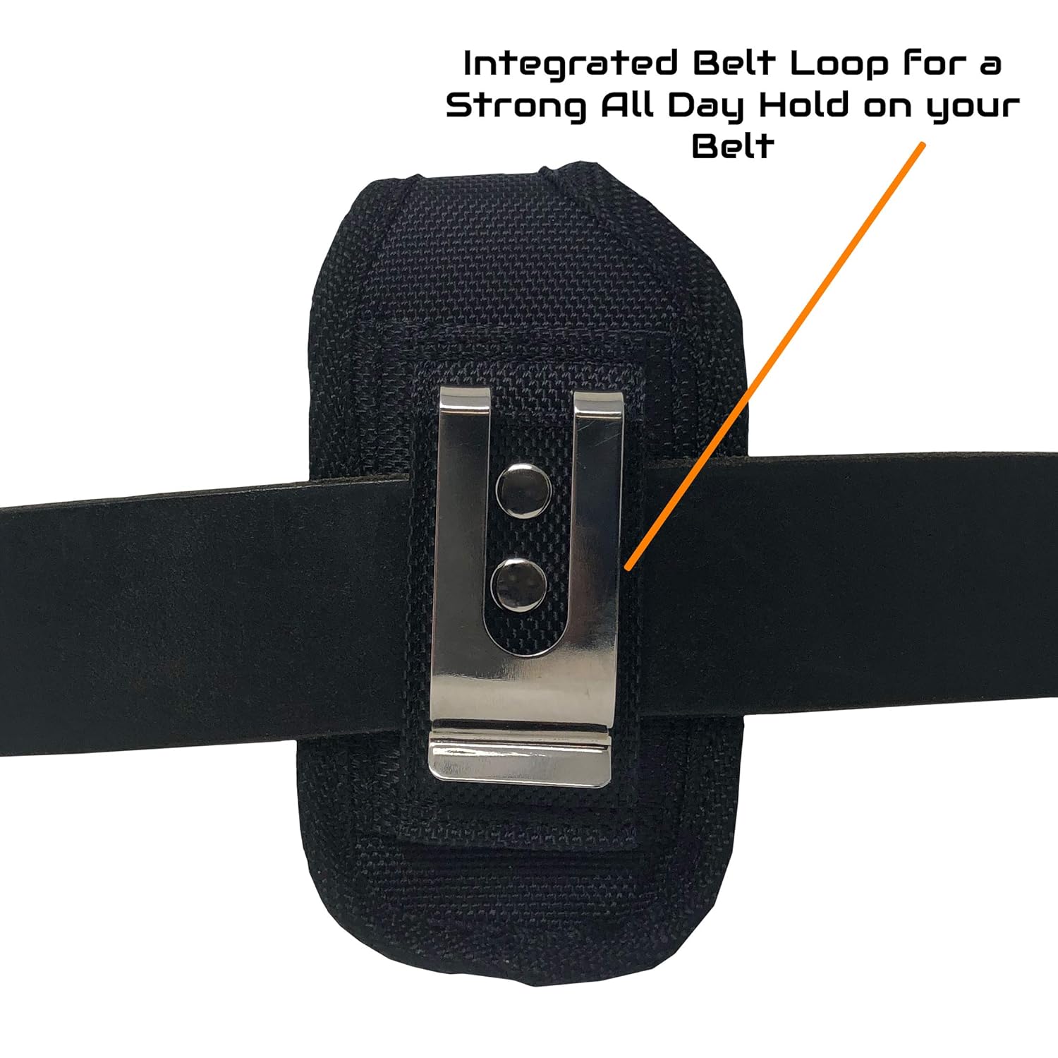 AGOZ Agoz JitterBug Flip Phone Case Heavy Duty Vertical Belt Clip Holster Rugged Cover for JitterBug Flip Flip2 Lively Flip 43x22 - View 4 of 6