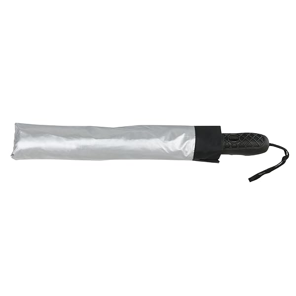 SunTek "SunTek 46" UV Protection Canopy Umbrella - Auto Open, Portable, Silver Coated, Fiberglass Shaft" - View 5 of 7