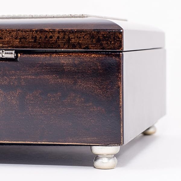 Cottage Garden Cottage Garden Hope and a Future Italian Design Music Box Plays Wind Beneath My Wings Gift for Music Lovers - View 6 of 6