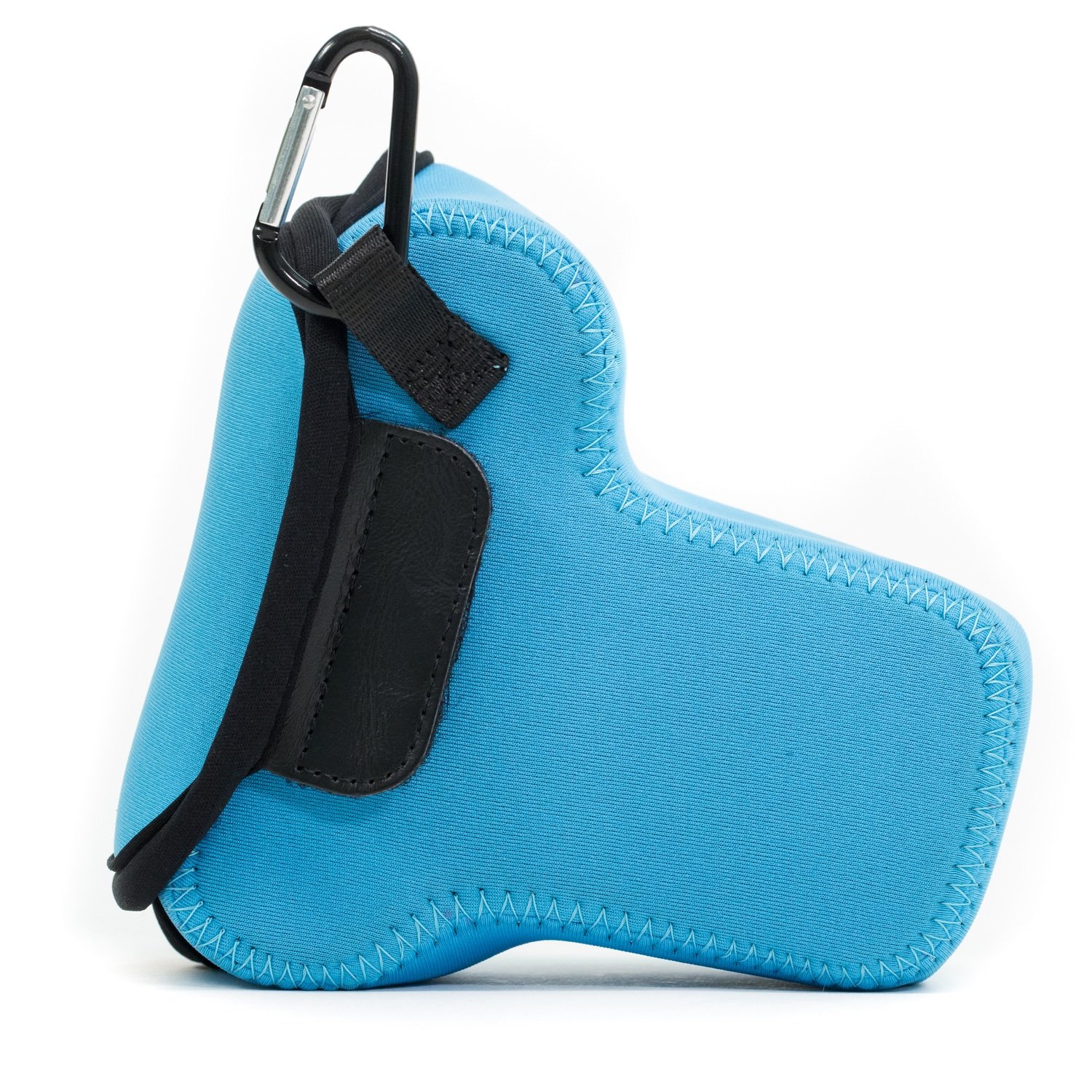 MegaGear MegaGear MG741 Ultra Light Neoprene Camera Case for Panasonic Lumix DMC-GX85 DMC-GX80 14-140mm in Blue PU Leather - View 4 of 9