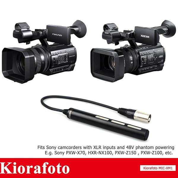 Kiorafoto Upgrade Your Sony Camcorder: Kiorafoto Microphone for HXR-NX30, HXR-NX70 & More - Replaces ECM-XM1 - View 3 of 7