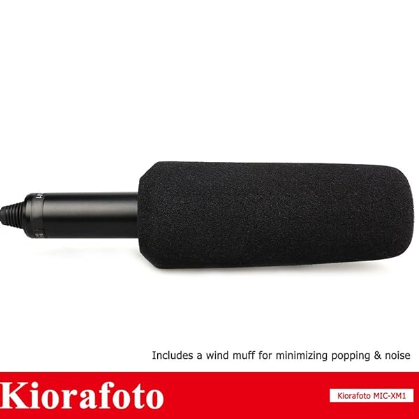 Kiorafoto Upgrade Your Sony Camcorder: Kiorafoto Microphone for HXR-NX30, HXR-NX70 & More - Replaces ECM-XM1 - View 6 of 7