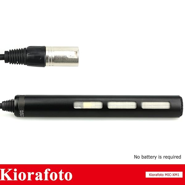 Kiorafoto Upgrade Your Sony Camcorder: Kiorafoto Microphone for HXR-NX30, HXR-NX70 & More - Replaces ECM-XM1 - View 7 of 7