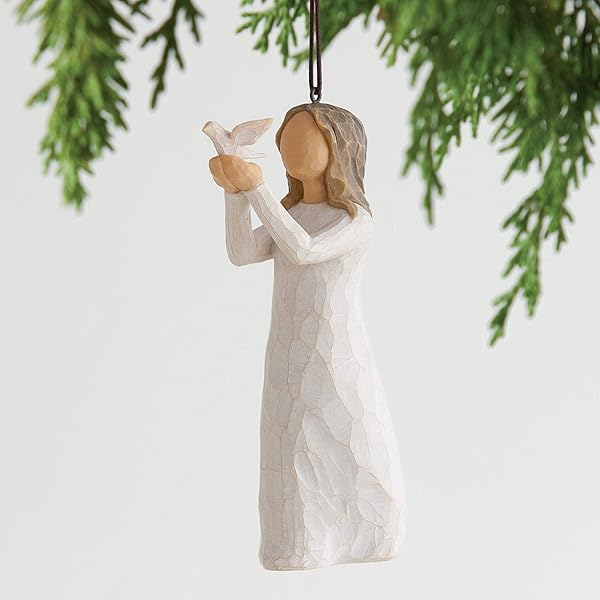 Willow Tree Willow Tree Soar Ornament: Hand-Painted Sculpted Figure for Meaningful Gifts - View 3 of 6