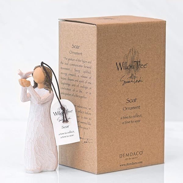 Willow Tree Willow Tree Soar Ornament: Hand-Painted Sculpted Figure for Meaningful Gifts - View 6 of 6