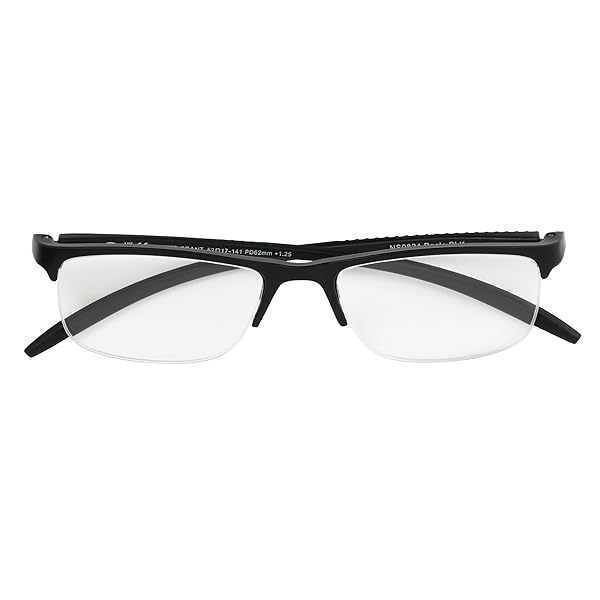 Foster Grant Foster Grant Paolo Square Reading Glasses for Men Stylish and Comfortable Eyewear - View 3 of 3