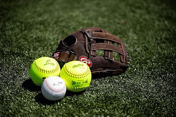 Rawlings "Rawlings Player Preferred 12.5" Left Hand Throw Baseball/Softball Glove - Basket Web Design" - View 8 of 8