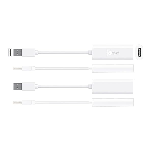 j5create j5create USB to HDMI Display Adapter - 1080P Cable Converter for Windows (JUA195) - High-Quality Video Output - View 4 of 9