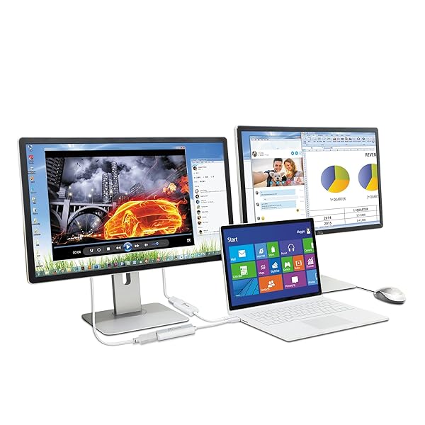 j5create j5create USB to HDMI Display Adapter - 1080P Cable Converter for Windows (JUA195) - High-Quality Video Output - View 6 of 9