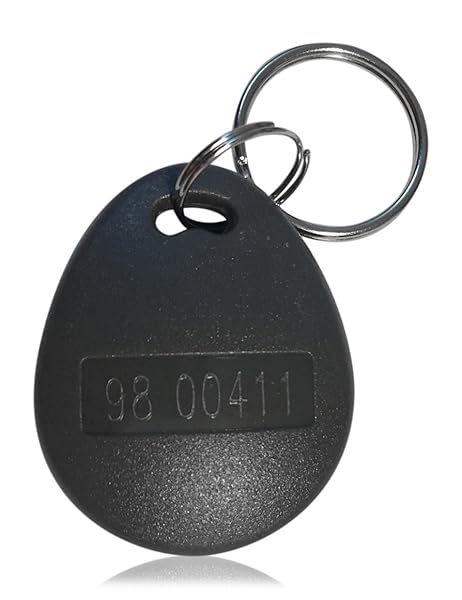 INTELLid 100 pcs 26 Bit Proximity Key Fobs Compatible with ISOProx Readers for Access Control Systems