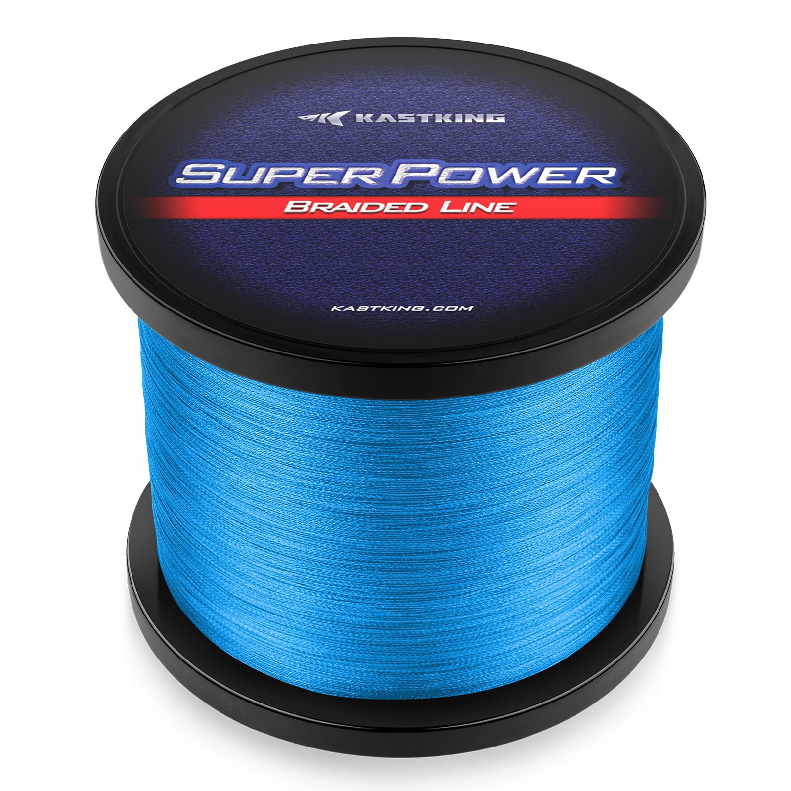 KastKing Superpower Braid Fishing Line - Ocean Blue, 6LB, 300M for Ultimate Fishing Performance