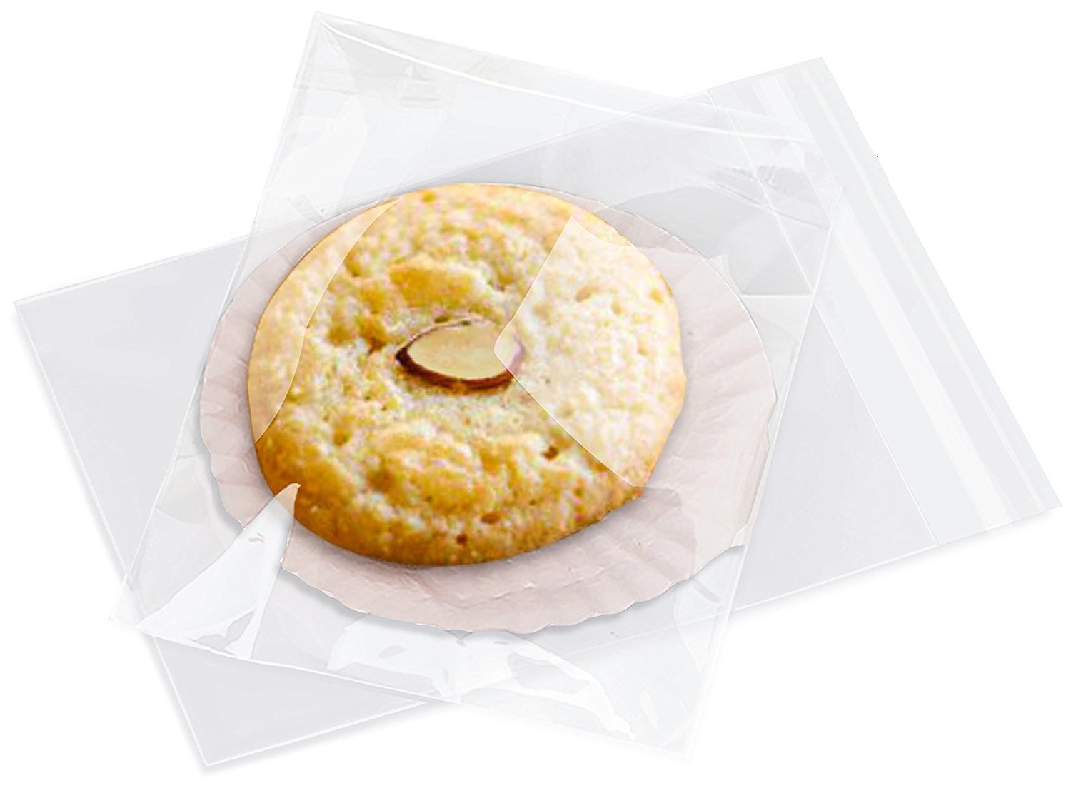 888 Display Ultra Clear Treat Bags 200 Count for Bakery Candle Soap and Cookies 3x3 with Adhesive Seal - View 5 of 5