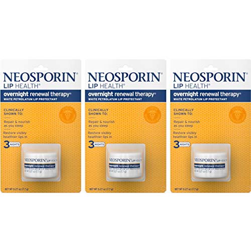 Neosporin Neosporin Lip Health Overnight Renewal Therapy 0.27 oz - Pack of 3 for Soft, Healthy Lips