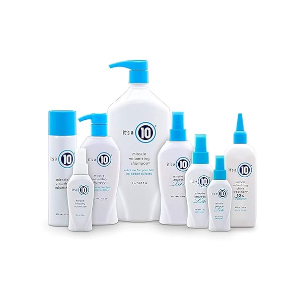 It's a 10 Haircare Get Volume & Shine: It's a 10 Haircare Miracle Blowdry Volumizer 6 fl. oz. (Pack of 4) - Perfect for Gorgeous Hair! - View 8 of 8