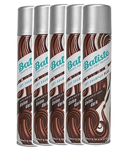 Batiste Batiste Dry Shampoo Dark & Deep Brown 6.73 oz - Buy Pack of 5 for Effortless Hair Refresh!