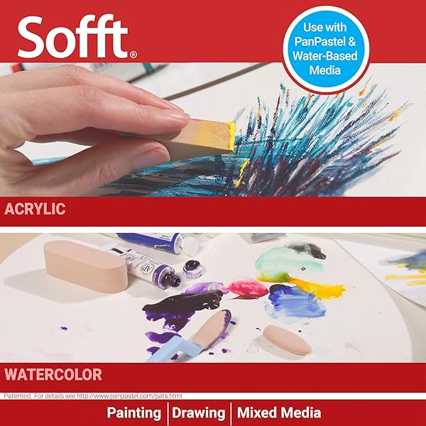 PanPastel PanPastel Sofft Tools Starter Set: 8-Piece Professional Artist Pastels for Stunning Art - View 6 of 7