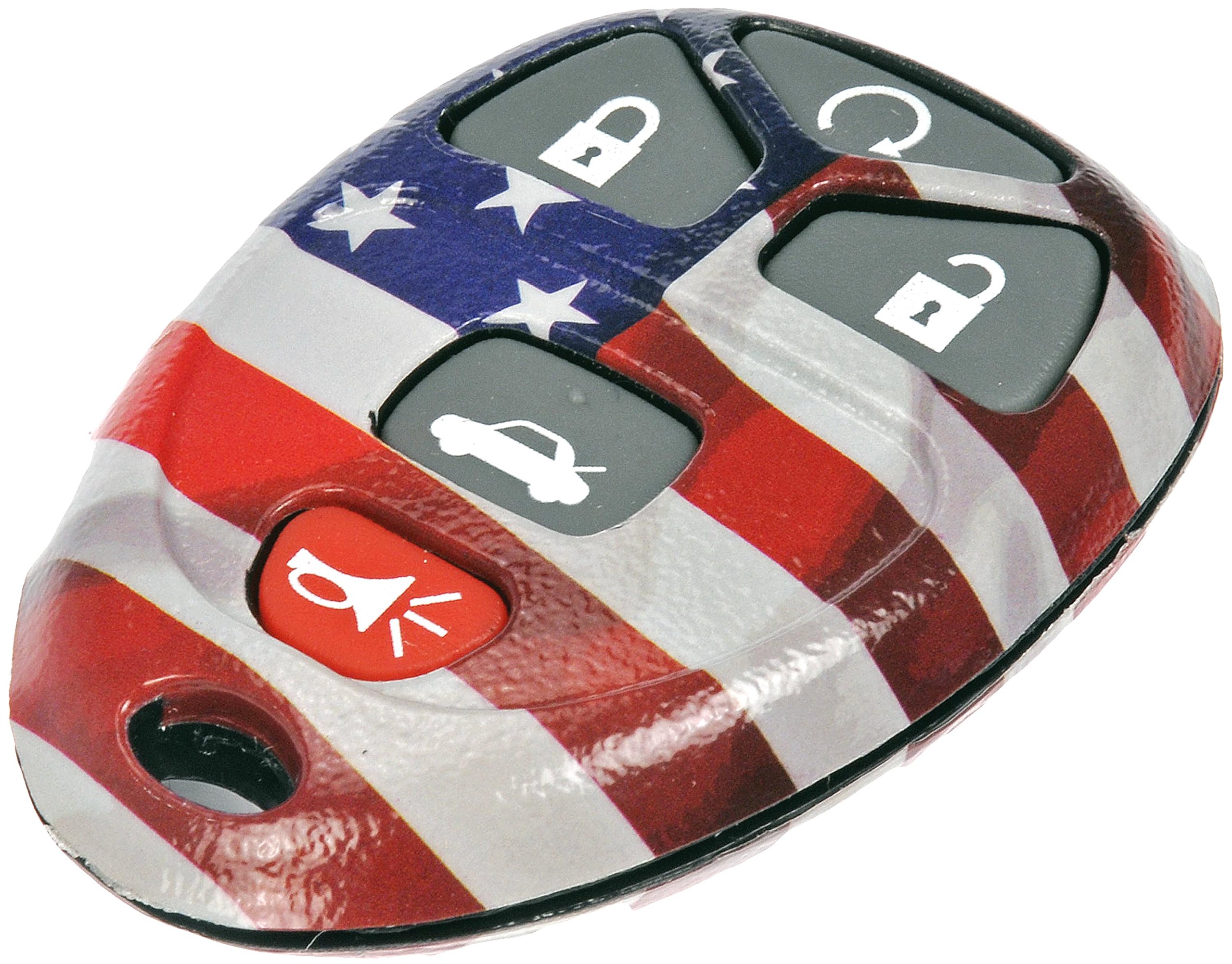 Dorman 13636US American Flag Keyless Remote Case Durable Design for Easy Keyless Entry