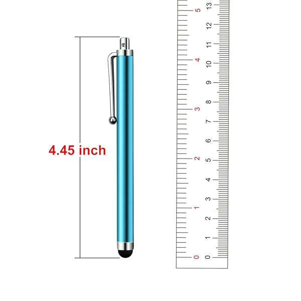 LIBERRWAY LIBERRWAY 10-Pack Stylus Pens for Touch Screens - Pink, Purple, Black, Green, Silver - Compatible with iPad, iPhone, Kindle & Samsung - View 3 of 8