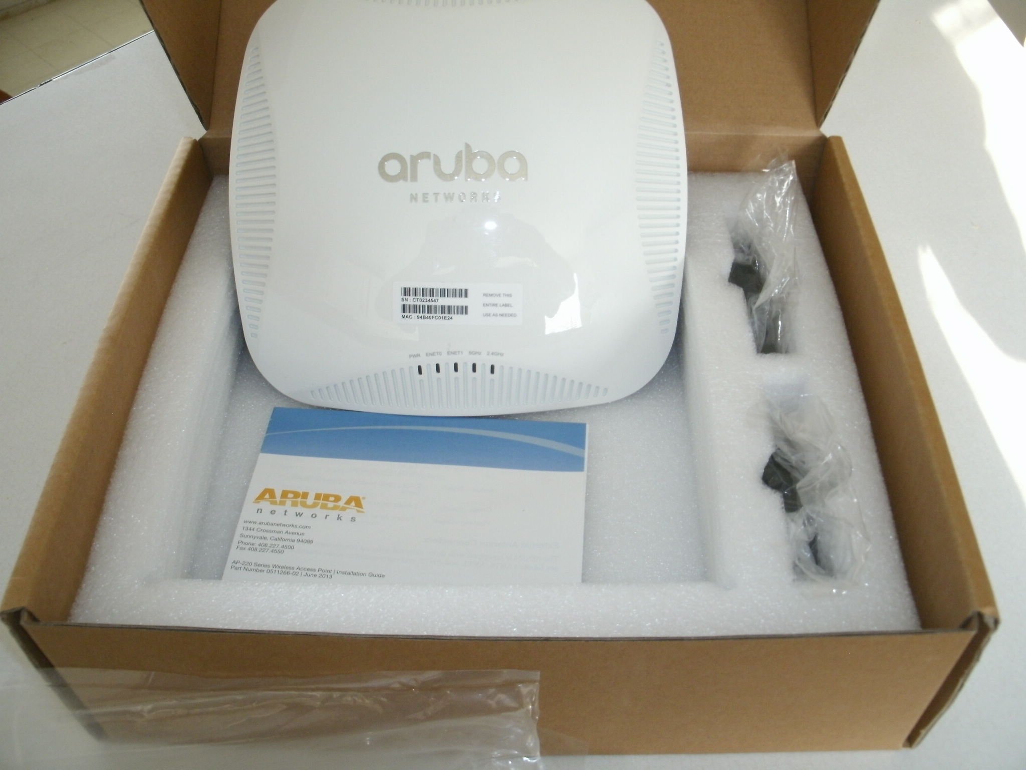 HP HPE Networking BTO Aruba AP-225 Wireless Access Point for High Performance Connectivity