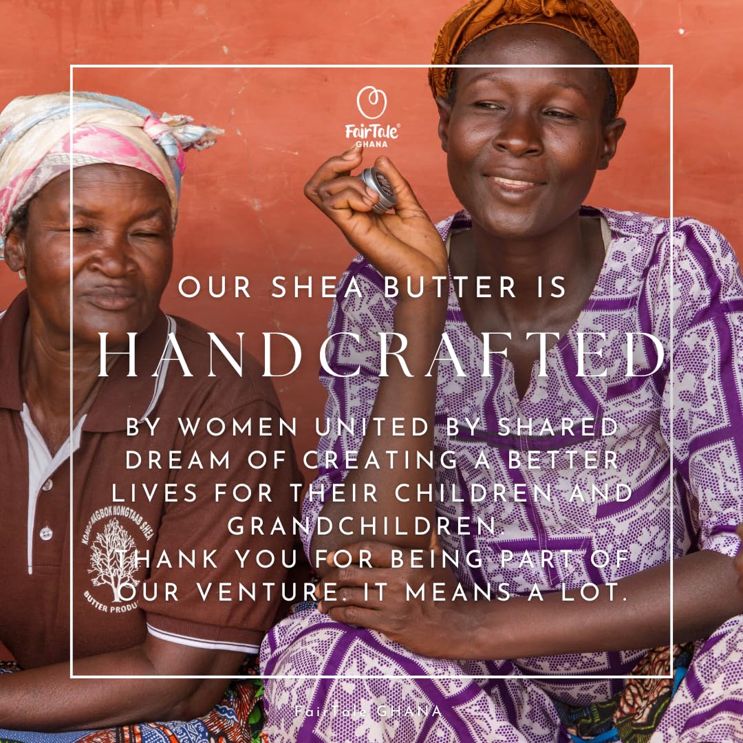 FairTale Ghana Raw African Shea Butter 16 oz Natural Unrefined Vegan Moisturizer for Skin Care - View 2 of 9