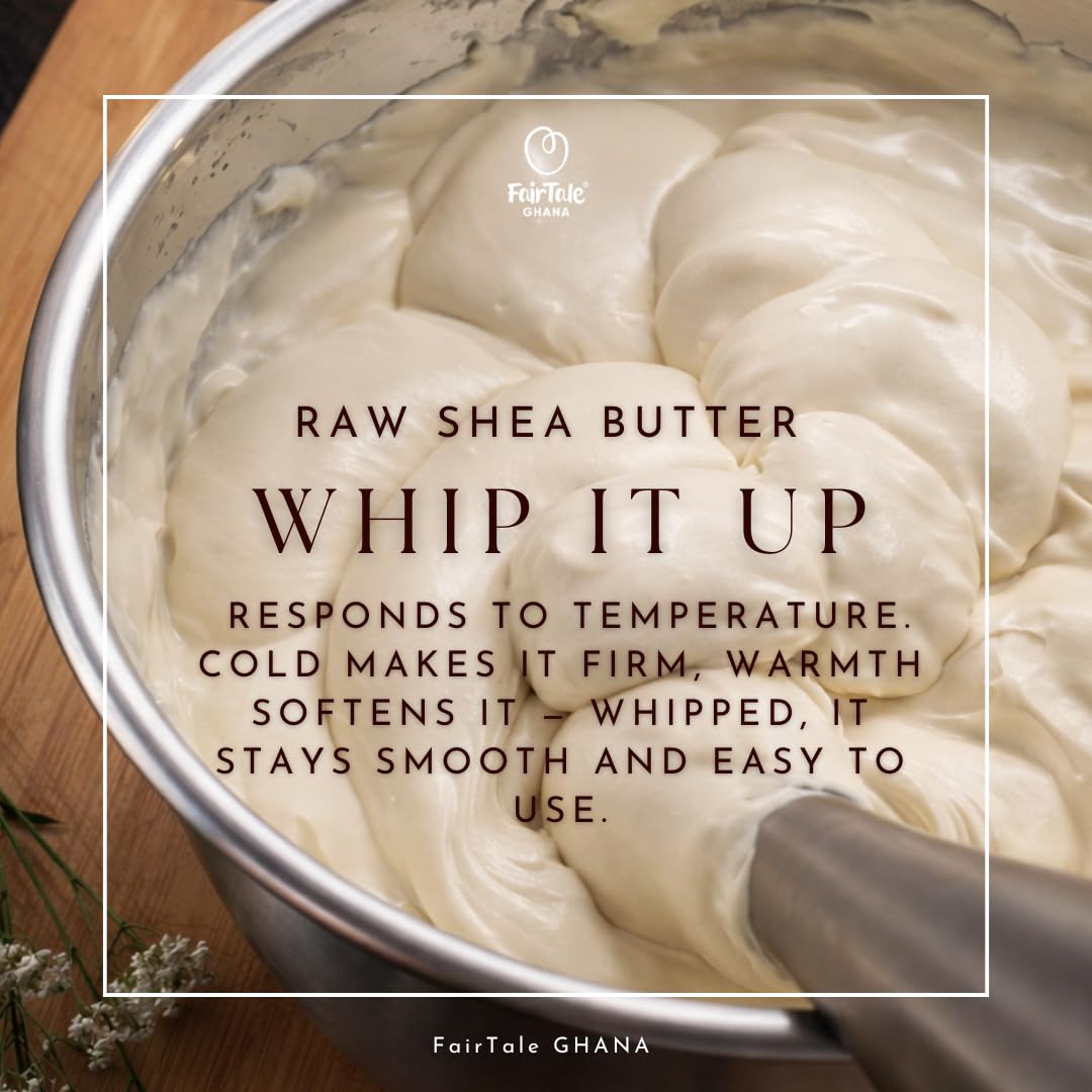 FairTale Ghana Raw African Shea Butter 16 oz Natural Unrefined Vegan Moisturizer for Skin Care - View 4 of 9