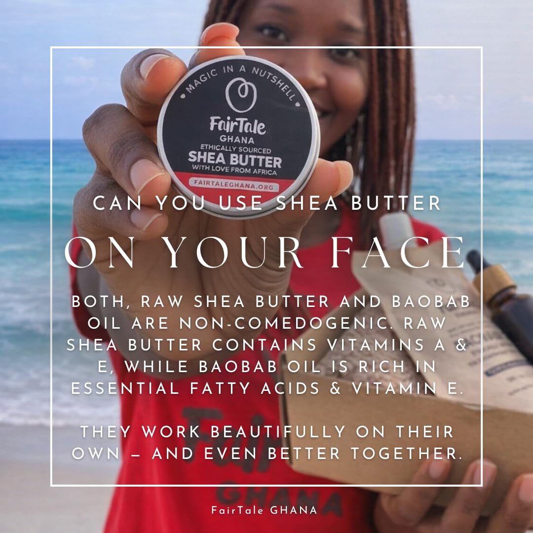 FairTale Ghana Raw African Shea Butter 16 oz Natural Unrefined Vegan Moisturizer for Skin Care - View 5 of 9