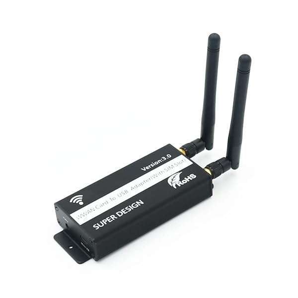 SUPERPLUS Mini PCI-E to USB Adapter with SIM Slot: Upgrade Your WWAN/LTE for 3G/4G Connectivity