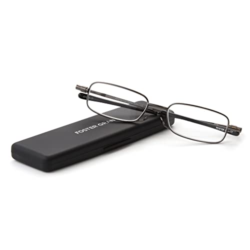 Foster Grant Foster Grant Gavin Fold Flat Micro Reading Glasses for Unisex Comfortable Lightweight Design - View 7 of 8