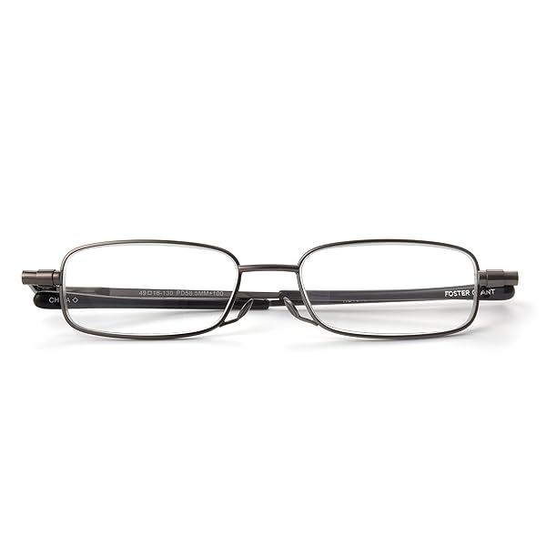 Foster Grant Foster Grant Gavin Fold Flat Micro Reading Glasses for Men and Women - View 4 of 8