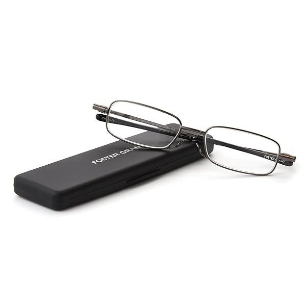 Foster Grant Foster Grant Gavin Fold Flat Micro Reading Glasses for Men and Women - View 7 of 8