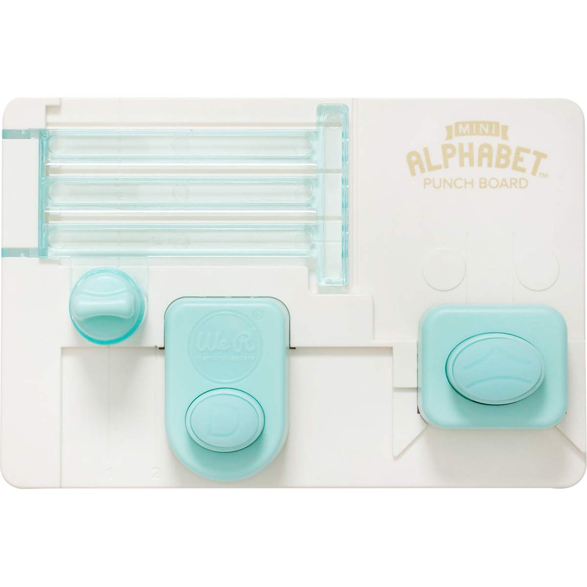 We R Memory Keepers Mini Alphabet Punch Board by We R Memory Keepers: Perfect for Card Making & Scrapbooking - View 5 of 5