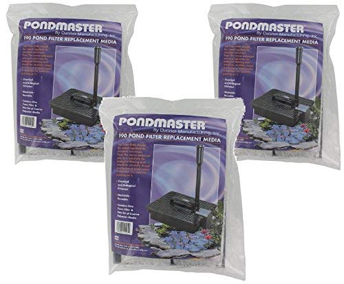 PONDMASTER Danner Pondmaster Coarse Foam Pad Replacement Filters 12195 Set of 3 for Efficient Pond Filtration - View 2 of 4