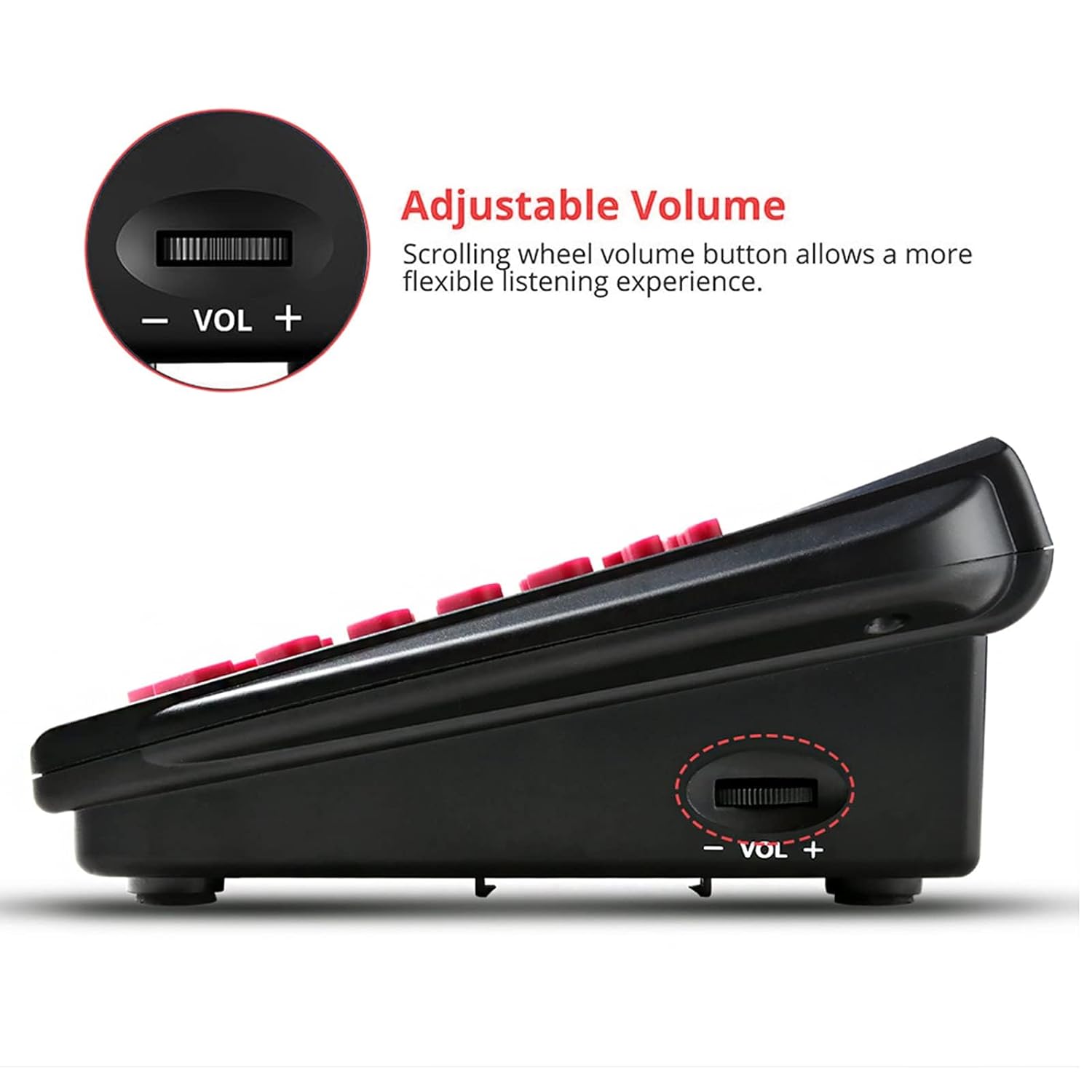 AGPTEK AGPtEK Upgraded Call Center Phone with Binaural Headset and Dialpad for Office Use with Noise Cancellation Features - View 4 of 9