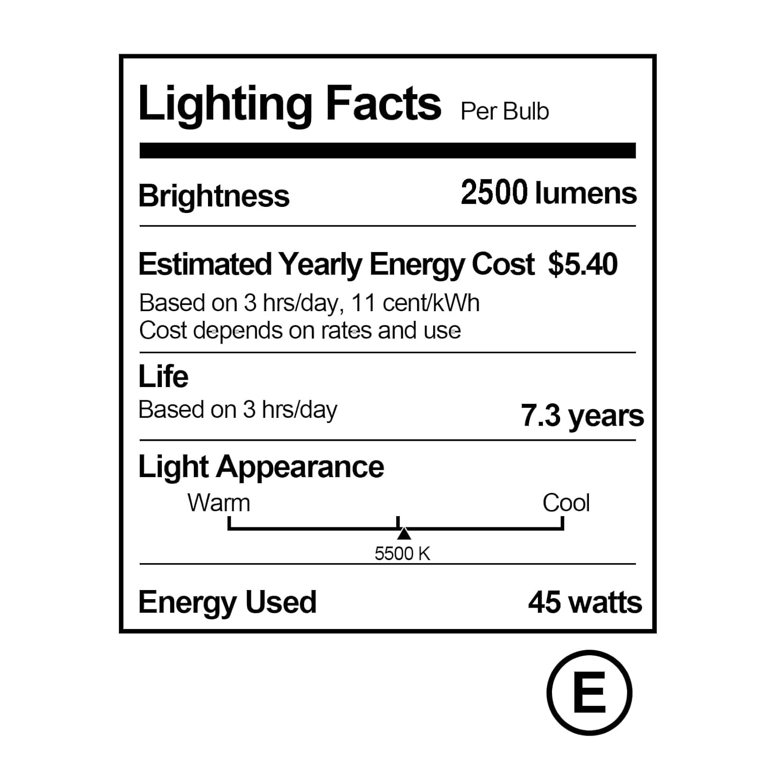 EMART EMART Full Spectrum Light Bulb 2 x 45W 5500K Spiral CFL Daylight for Photography Video Studio Softbox Lighting Kit Household Use Portrait Shooting - View 8 of 8