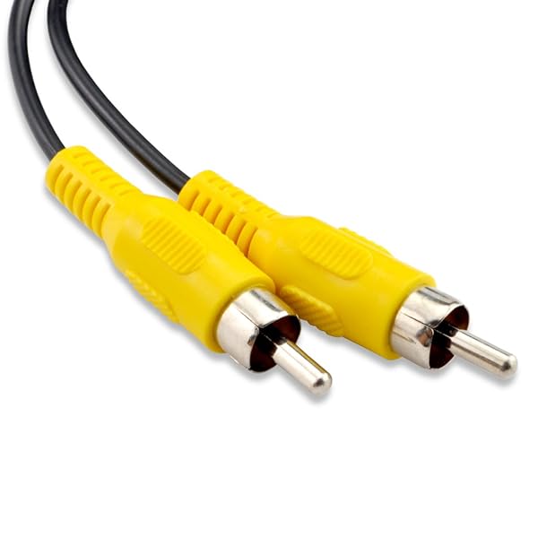 OLLGEN OLLGEN RCA Video Cable and Digital Audio Coaxial Cable Male to Male A/V Extension Cord for Subwoofer and Car Rear View Camera 5M 16Feet - View 2 of 5