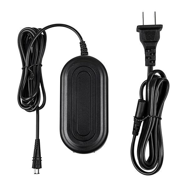 Camera AC Power Supply Adapter Charger for Canon HF R21 R26 R27 R38 R205 R307 R306 R60 R62 Replacement CA-110 US Plug