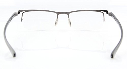 Eyekepper Eyekepper Half-rim Reading Glasses for Men Metal Frame Gunmetal +3.00 3 Pairs - View 4 of 8