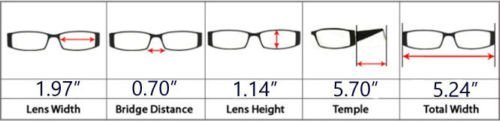 Eyekepper Eyekepper Half-rim Reading Glasses for Men Metal Frame Gunmetal +3.00 3 Pairs - View 6 of 8