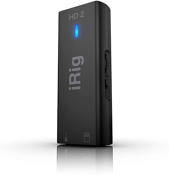 IK Multimedia IK Multimedia iRig HD 2: High-Quality Guitar Audio Interface for iPhone, iPad, Mac & PC - 24-Bit, 96 kHz Recording