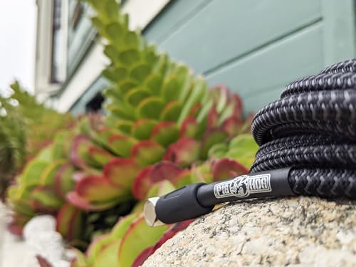 Pig Hog Pig Hog PC-H20BKR 20 ft Black Woven Instrument Cable with Right Angle Connectors for Superior Sound Quality - View 4 of 4