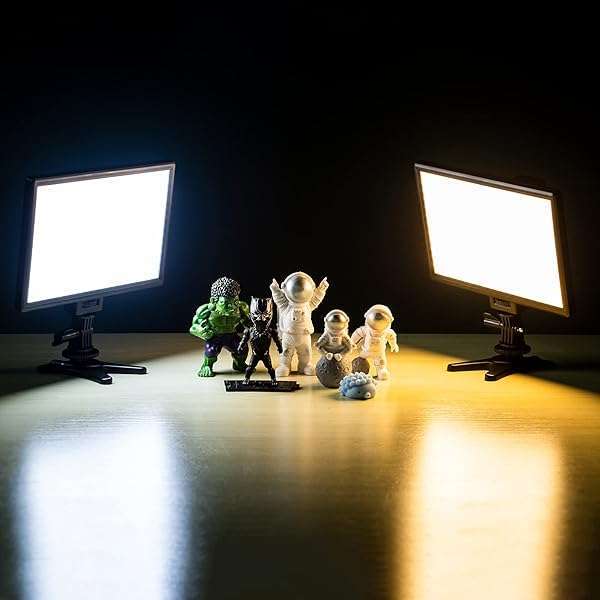 VILTROX VILTROX L116T LED Light Panel: Dimmable Bi-Color 3300K-5600K with LCD Control - Perfect for Video & Photography - View 4 of 7