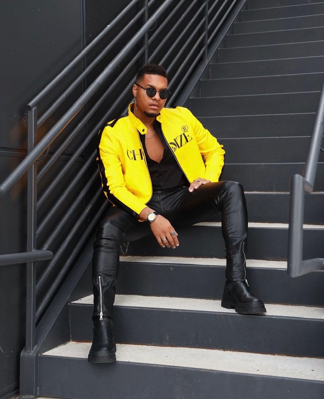 Peugeot Peugeot Men's Sport Bezel Watch Yellow Canvas Wrist Band Stylish Durable Timepiece - View 9 of 9