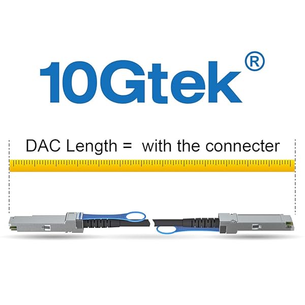 10Gtek 10Gtek Cisco QSFP-H40G-CU2M 40G QSFP Direct Attach Copper Cable Passive Twinax 2 Meter - View 8 of 8