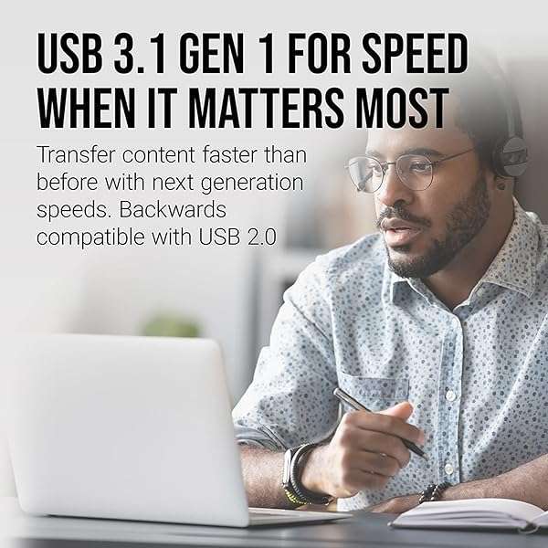 PNY PNY 128GB Elite-X Fit USB 3.1 Flash Drive - 200MB/s Speed, Compact Silver Design - View 6 of 9